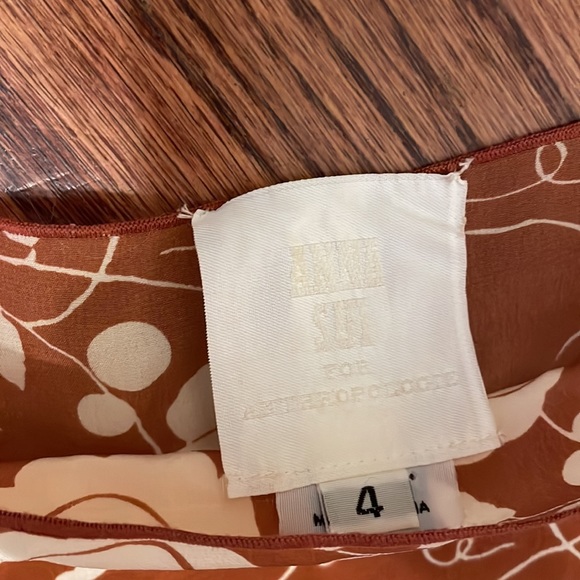 Anthropologie silk top - Picture 3 of 5